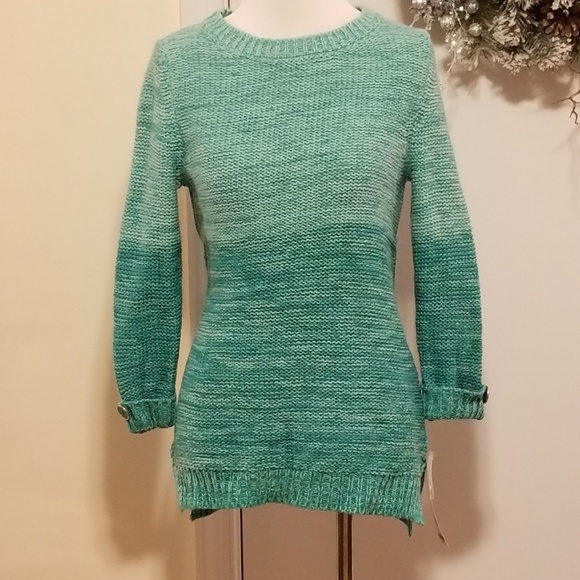 🆕️ Fall Basic Oversized Knit Sweater Green - Picture 2 of 8